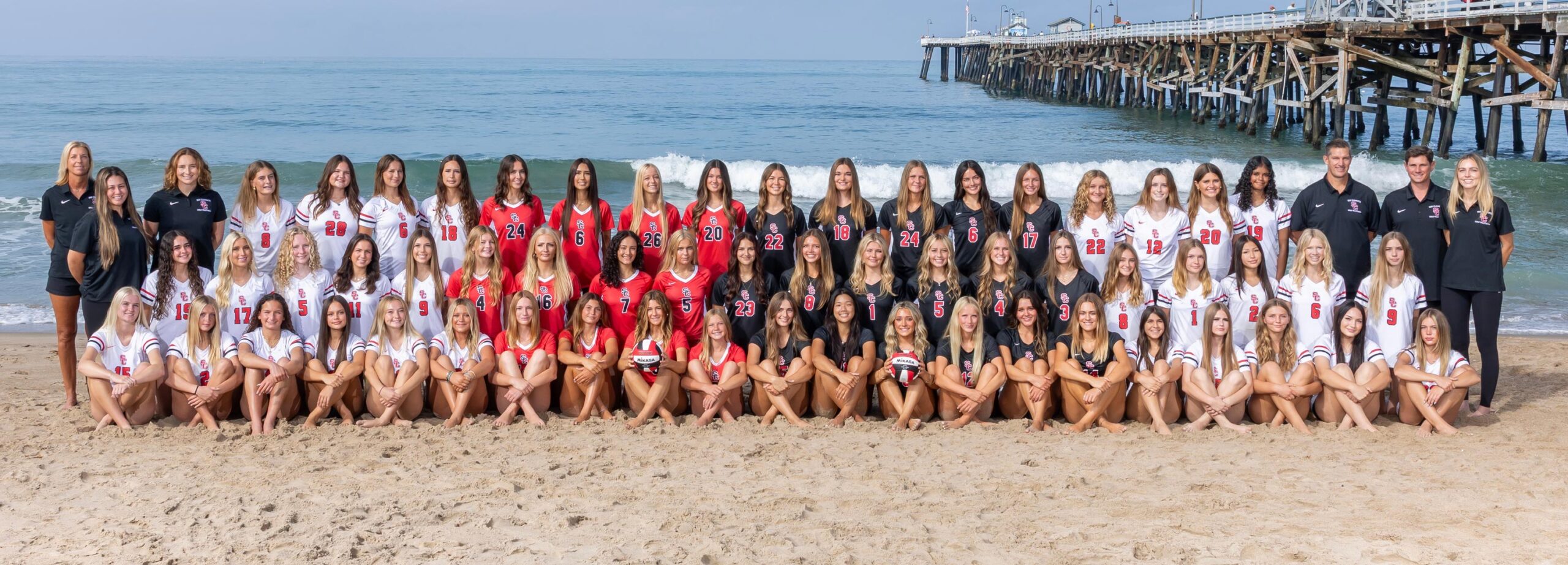 2026 San Clemente Girls Volleyball Team